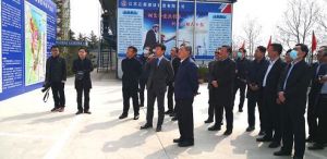 烟台市市委书记张术平到艾多美参观建设现场