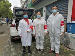 无限极各地经销商自发参与一线志愿服务</a>
