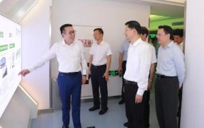 李亚平市长莅临绿叶调研指导