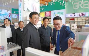 江苏省委常委、省委统战部部长杨岳莅临绿叶调研指导</a>