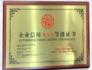 铸源永倍达荣获企业信用AAA等级系列证书</a>