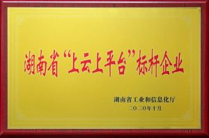 绿之韵获评2020湖南省上云上平台标杆企业</a>