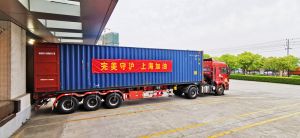 完美公司价值千万惠民物资运抵上海防疫一线