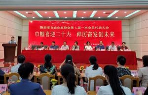 三八妇乐韩美宁任陕西省女企业家协会副会长