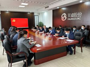 双迪党支部召开2023年首次全体党员会议