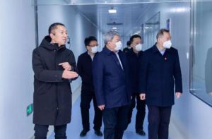 山东省四进工作组莅临威海紫光督导检查工作
