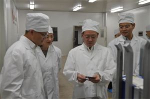 浙江省国资委专职党委副书记到康恩贝调研