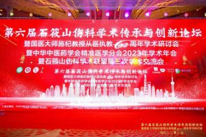 东阿阿胶助力石筱山伤科学术传承与创新论坛