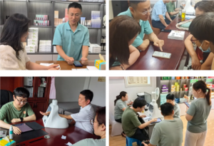 新时代安徽分公司持续开展健康设备体验活动