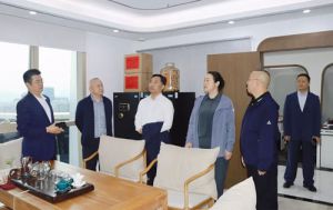绿之韵胡国安陪中共长沙市委统战部部长考察大湾区