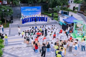 重庆市健康进万家公益行走进白象街社区