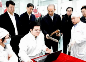 吉林省委书记在华润东阿阿胶马记药业调研