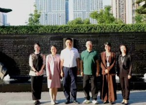 湖南长沙市供销合作总社党组书记调研绿之韵