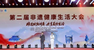 第二届非遗健康生活大会在东阿旅游区启幕